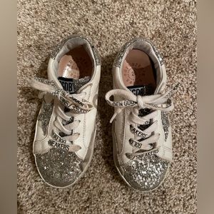 Golden Goose Superstar Toddler Glitter Sneakers